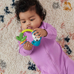 Fisher-Price Baby Chocalho para Bebês Sensimals Bicho Preguiça
