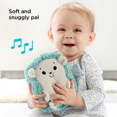 Fisher-Price Calming Vibes Hedgehog Soother, Portable Infant Plush Pal