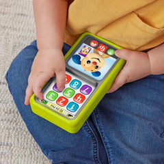 Fisher-Price Rires et Éveil Mon Téléphone Intelligent 2 en 1 - Version Anglaise et Française