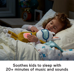 Fisher-Price Hoppy Dreams Soother & Sleep Trainer Plush Musical Toy For Toddlers