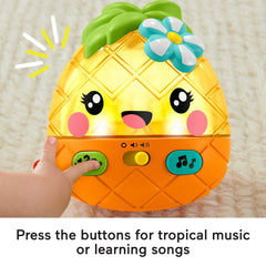 Fisher-Price Paradise Pals Magical Lights & Tunes Pineapple Baby Toy