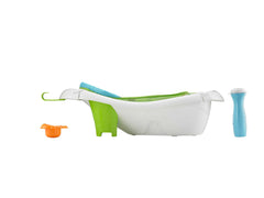 Fisher-Price 4-In-1 Sling ‘n Seat Tub Baby To Toddler Bath With 2 Toys, Pacific Pebble