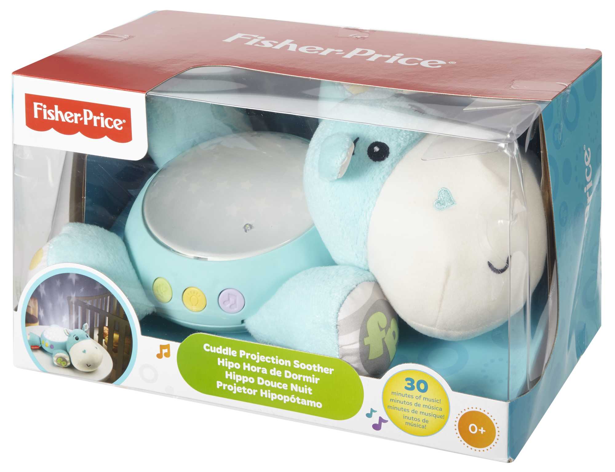 Fisher-Price Baby Brinquedo para Bebês Projector Hiopótamo