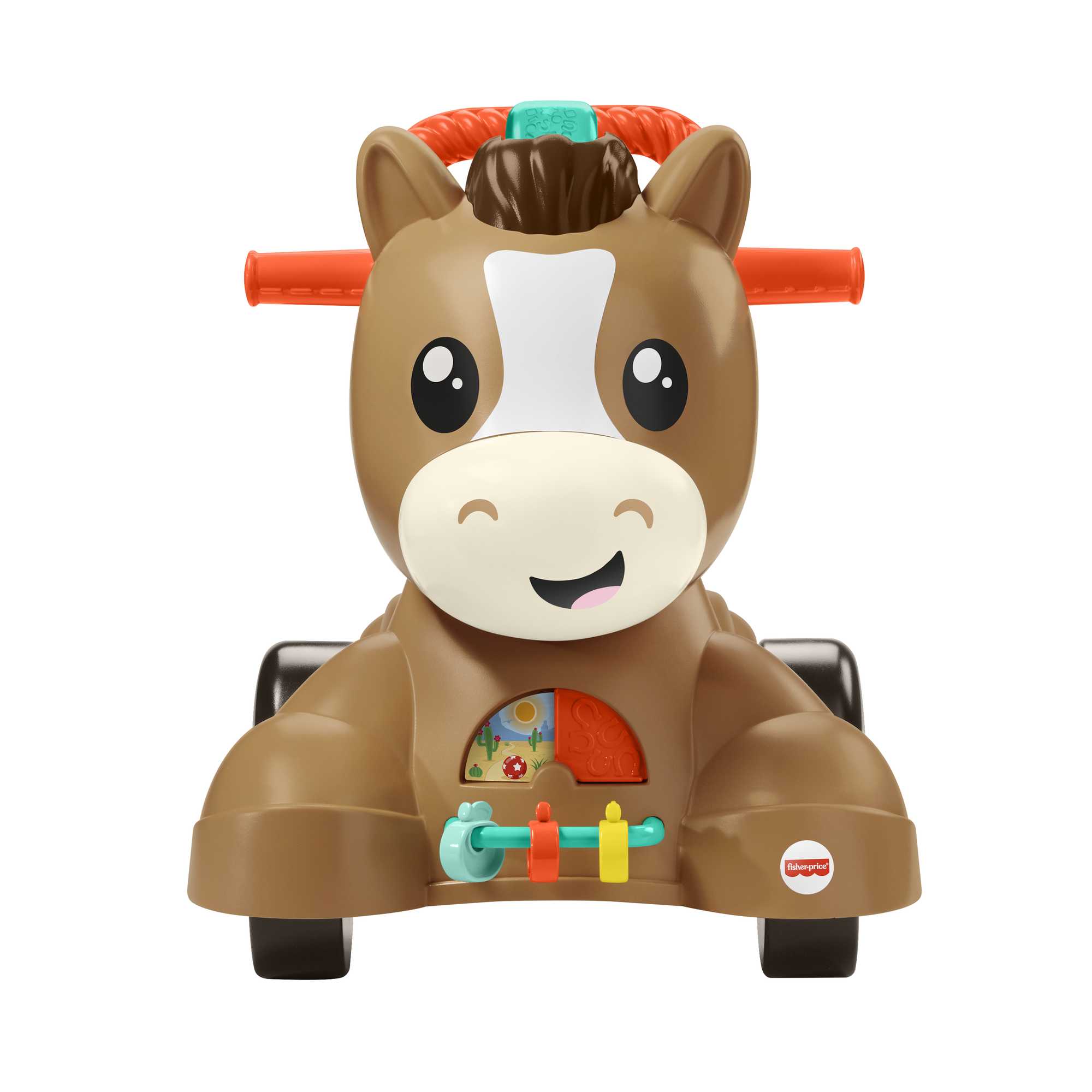 Fisher-Price Jouet Musical Mon Poney 3 en 1 Version Anglaise et Française
