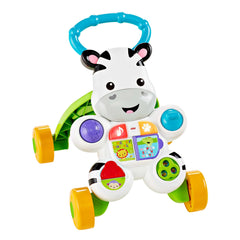 Fisher-Price Baby Walker With Lights Music And Activities, Learn With Me Zebra Walker