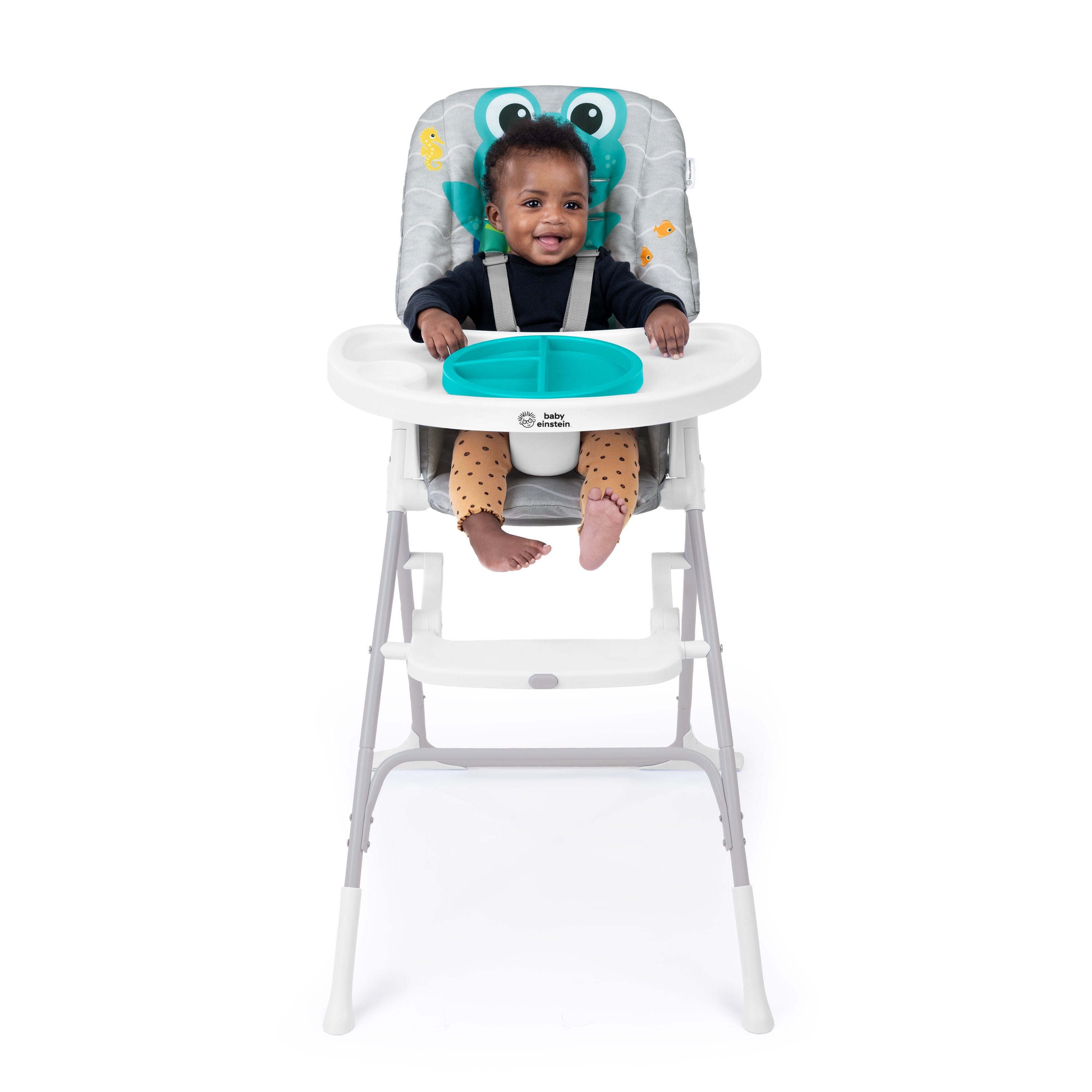 Baby Einstein Ocean Explorers Snack & Splash Compact Folding High Chair, Unisex