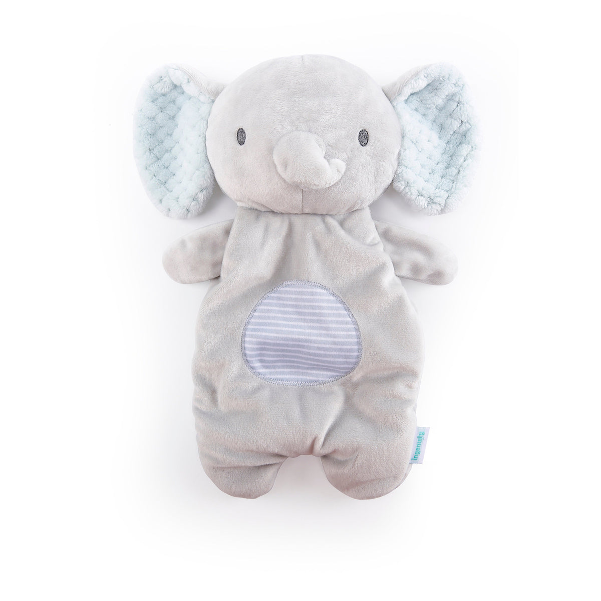 Ingenuity Premium Soft Plush Soothing Bean Bag Lovey, Van the Elephant
