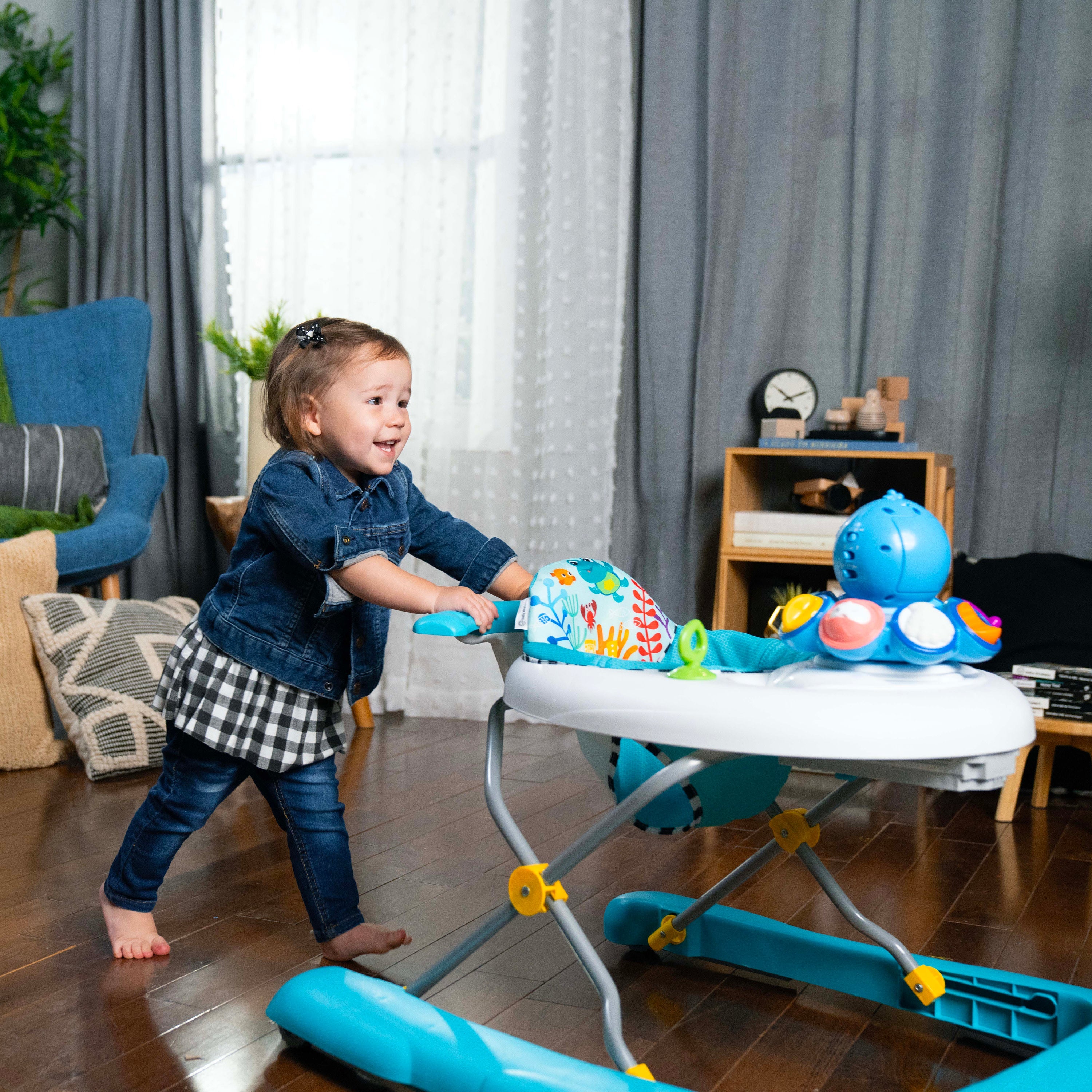 Baby Einstein Ocean Explorers Step & Twirl Opus 4-in-1 Activity Walker, Ages 6 Months+