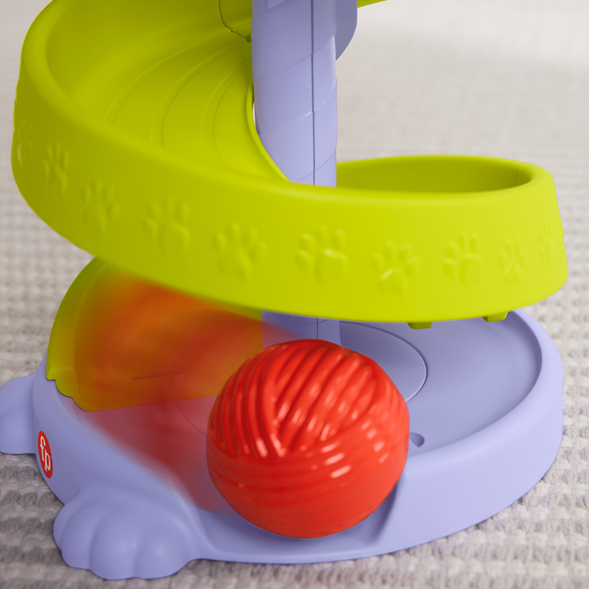 Fisher-Price Juguete para Bebés Gatito Pelotitas Rodantes