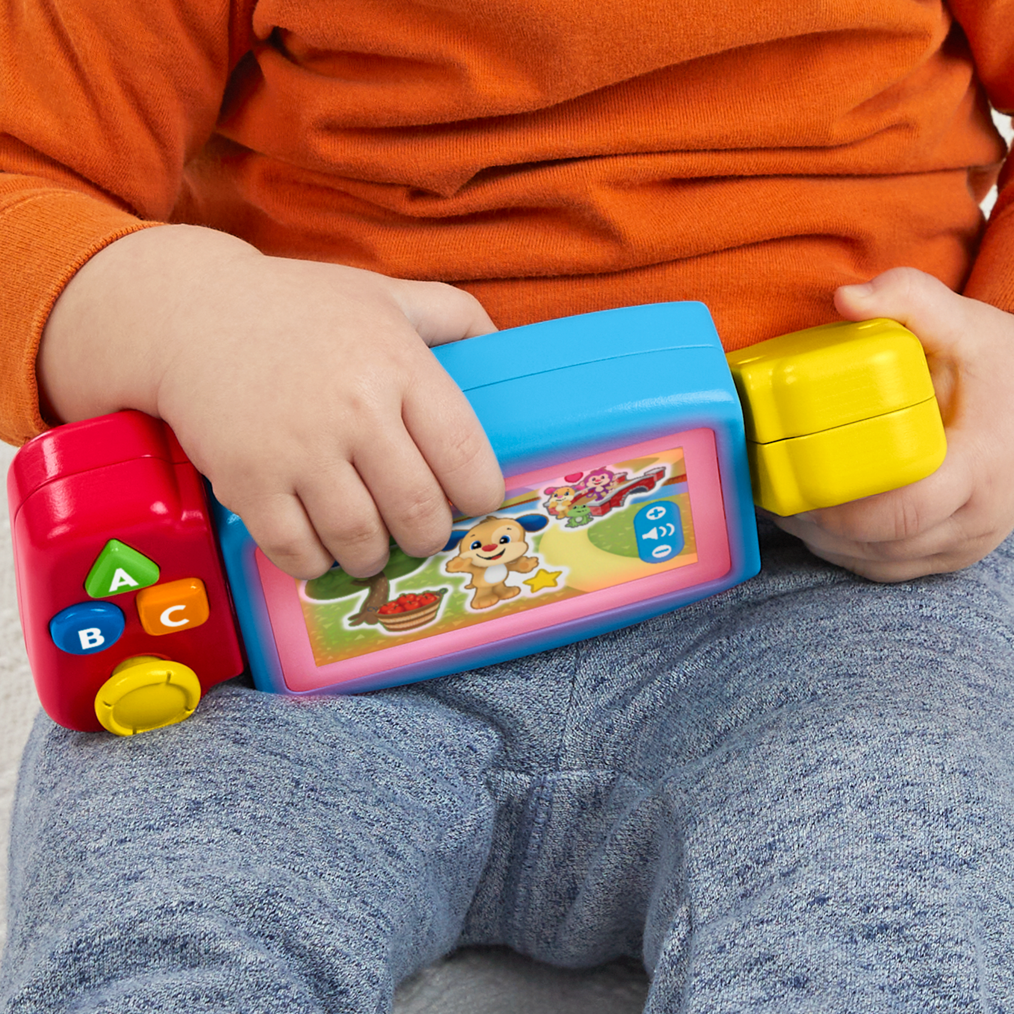 Fisher-Price Rires et Éveil Ma Tourni-Console D’Apprentissages  - Version Anglaise et Française