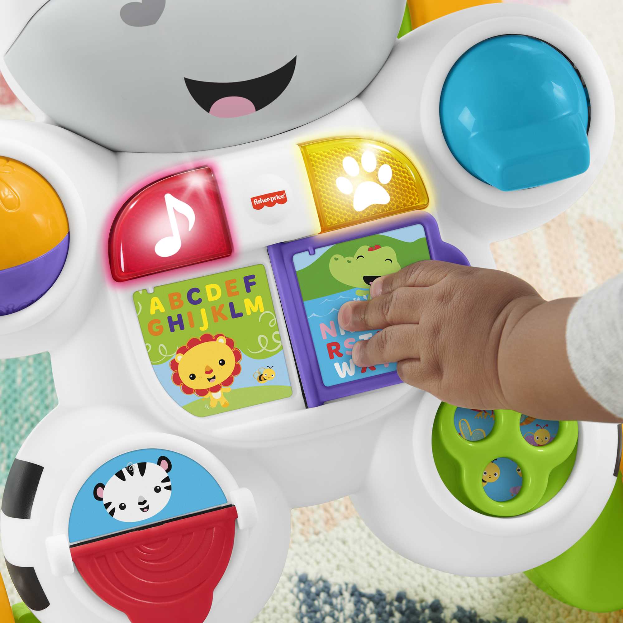 Fisher-Price Andadera para Bebés Cebra de Aprendizaje