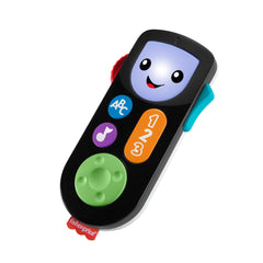 Fisher-Price Rires et Éveil Télécommande Sons et Apprentissage Version Anglaise et Française