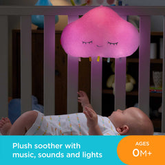Fisher-Price Twinkle & Cuddle Cloud Soother Baby Sound Machine With Music & Lights