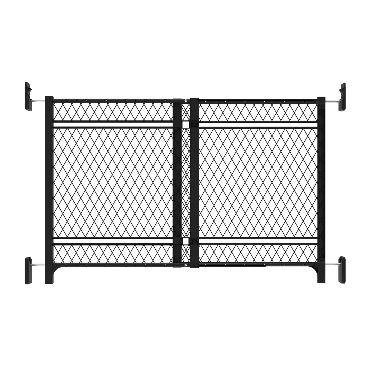 Ingenuity The Doorway 42W Series Baby and Dog Gate, Openings 28-42", Wide 26" Tall - Matte Black
