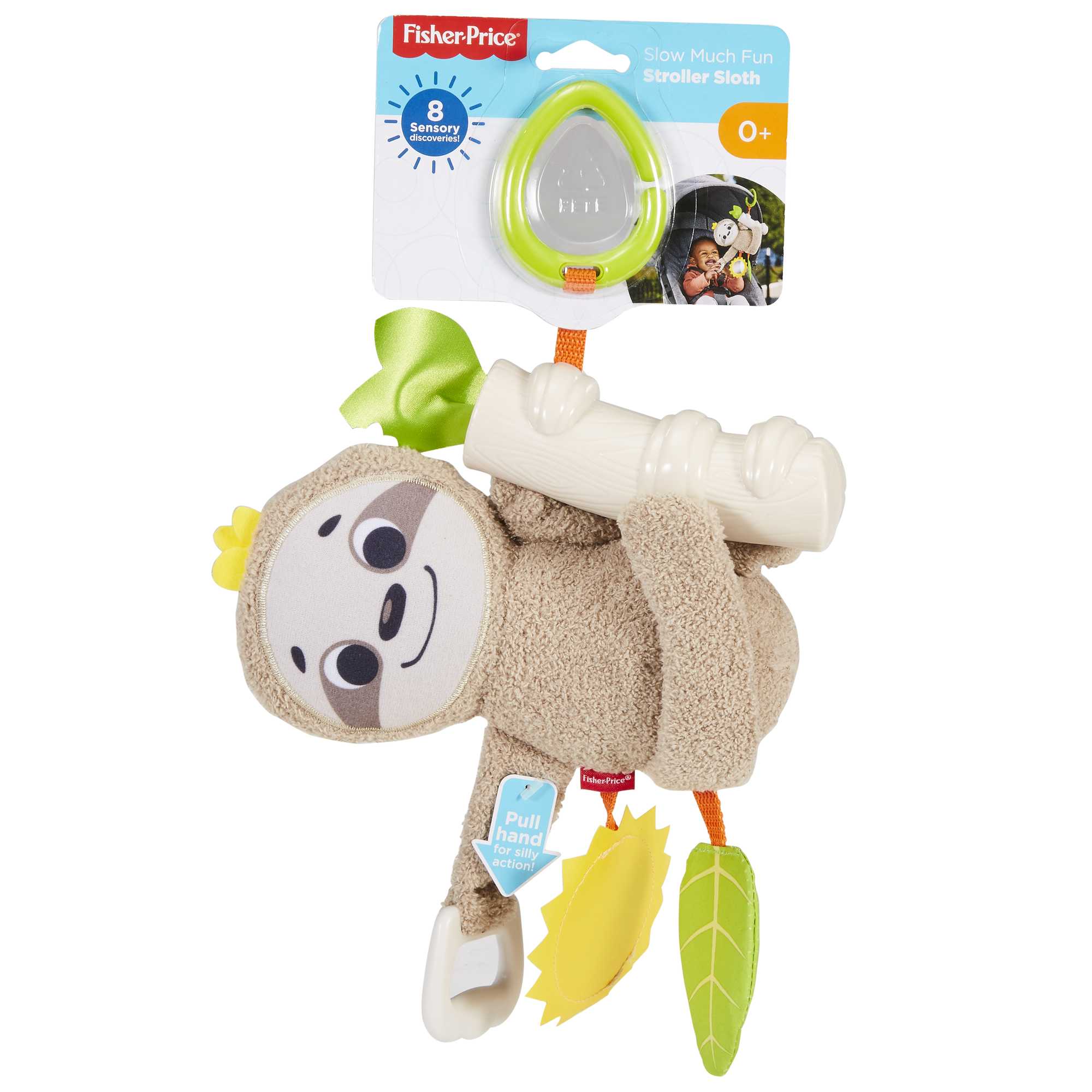 Fisher-Price Slow Much Fun Portable Stroller Sloth