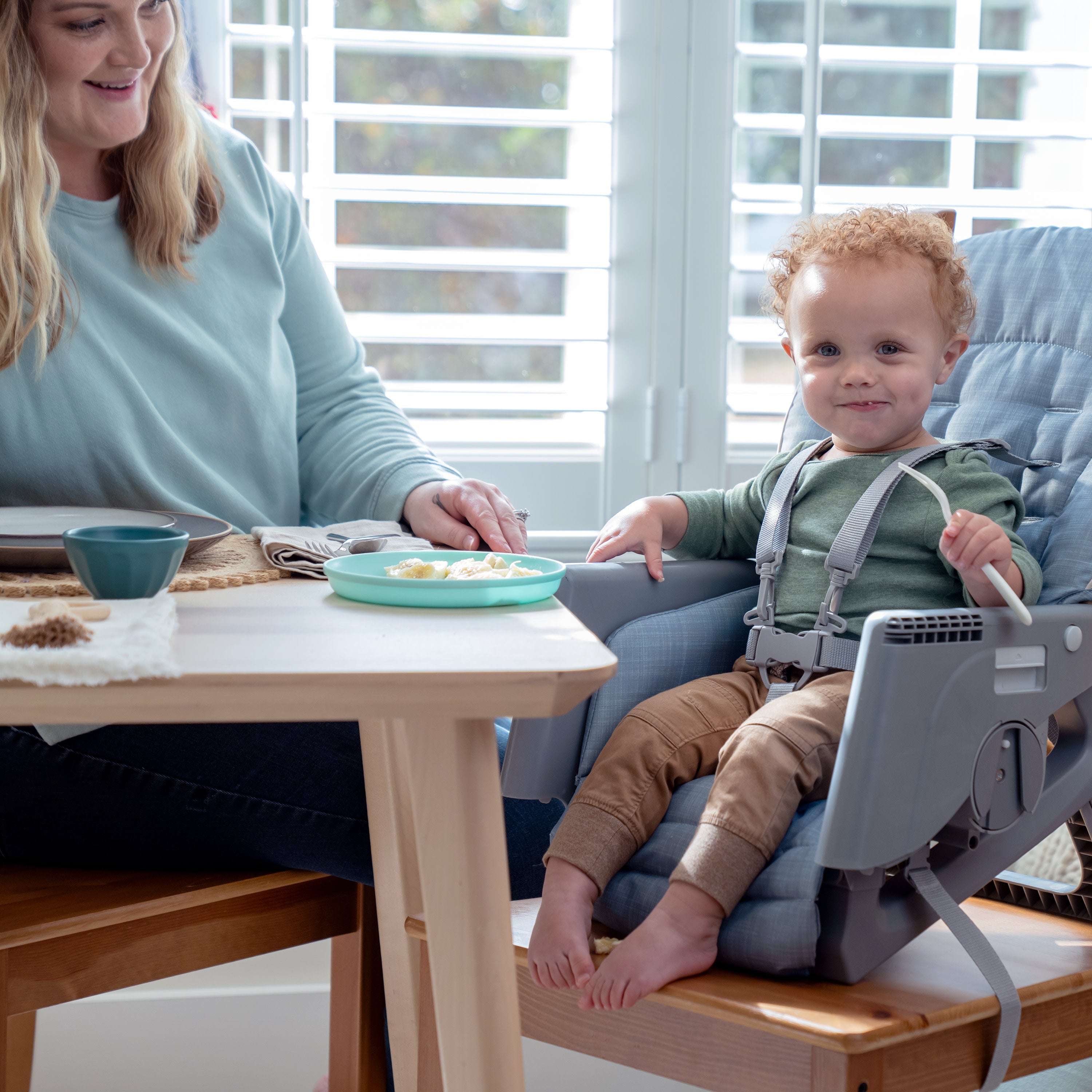 Ingenuity Proper Positioner 7-in-1 Deluxe High Chair - Unisex, For Ages 0-60 Months