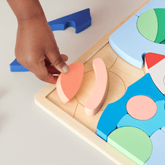 Fisher-Price Juguete para Bebés Rompecabezas del Espacio de Madera