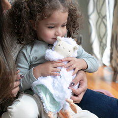 Ingenuity Premium Soft Plush Lovey Soothing Blanket, Sheppy the Sheep