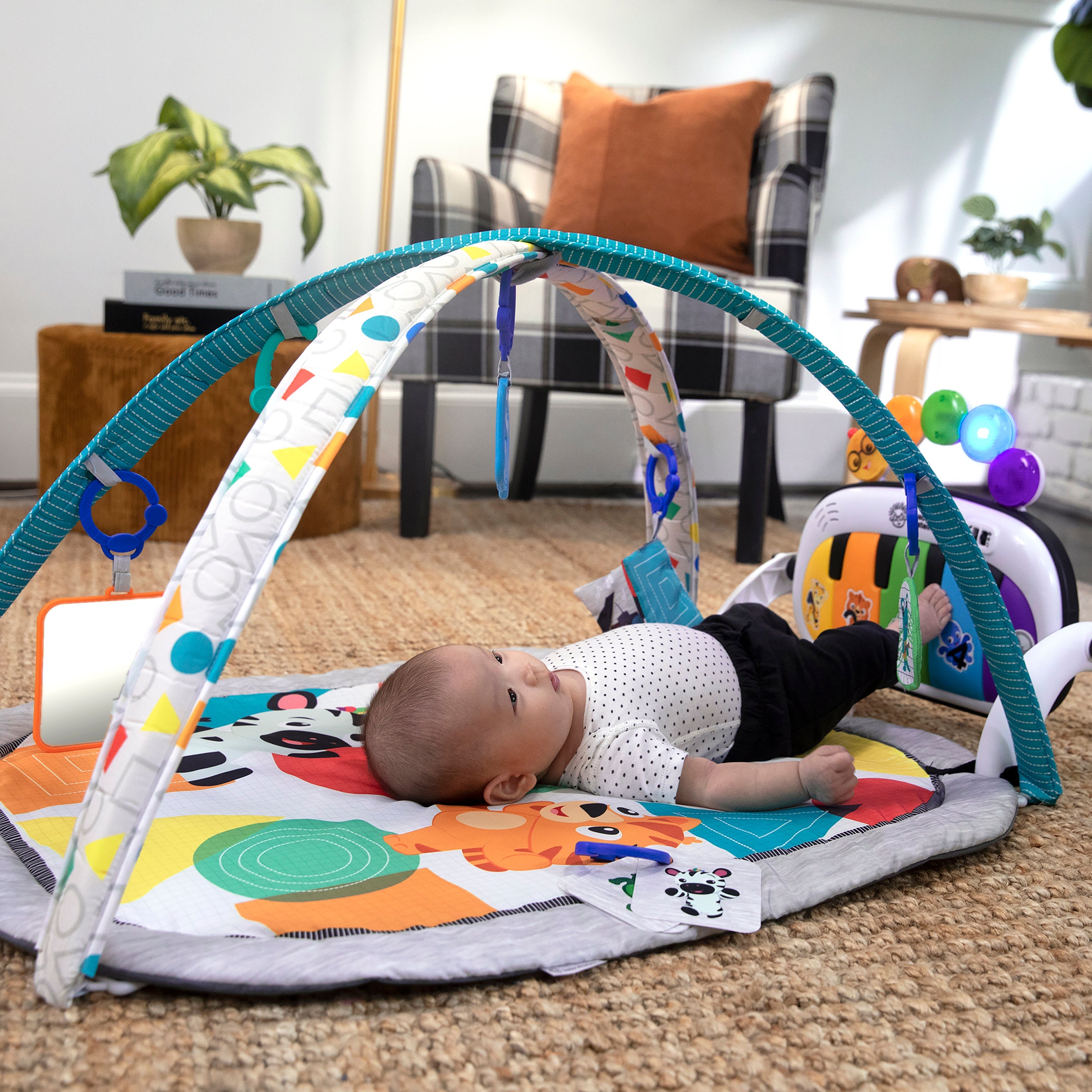 Baby Einstein 4-in-1 Kickin' Tunes Music and Language Discovery Play Gym
