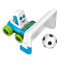 Fisher-Price Electronic Soccer Game With Net & Soccer Ball, Goaldozer Preschool Toy