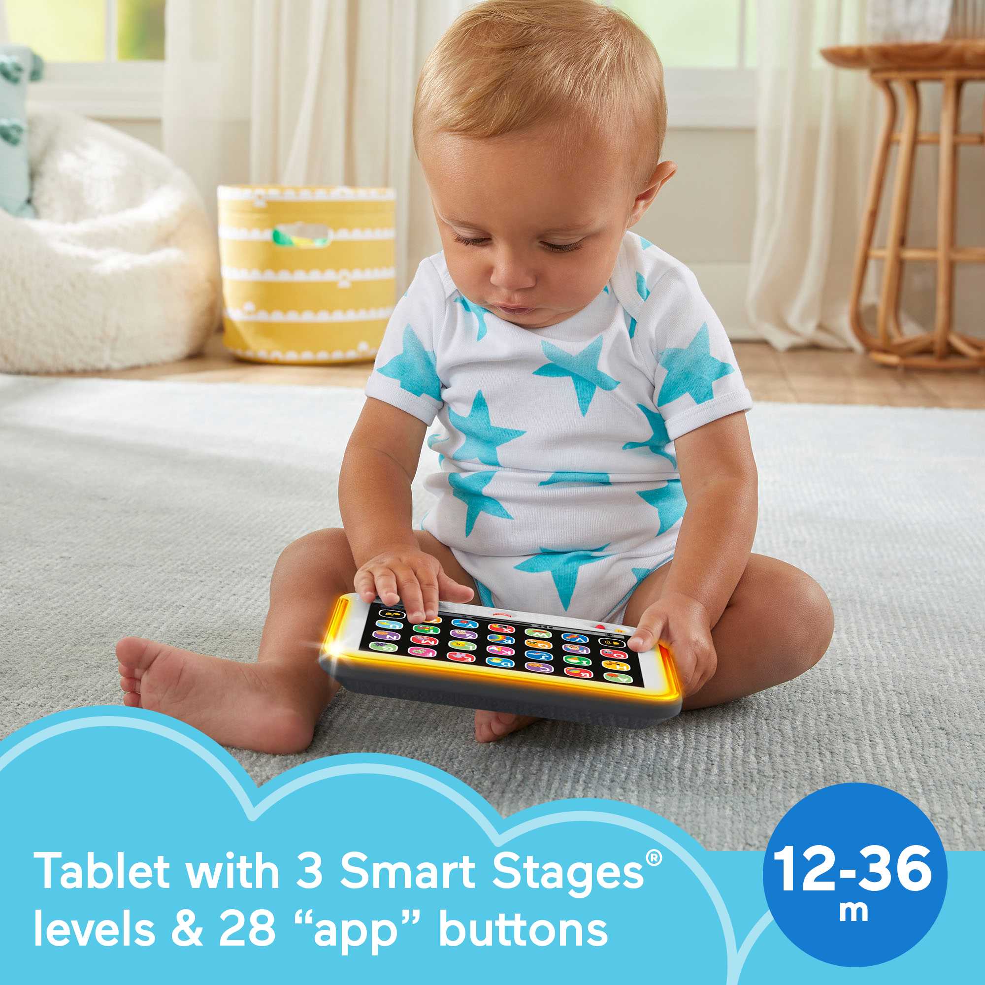 Fisher-Price Laugh & Learn Tune In Tech Set Of 4 Baby & Toddler Learning Toys