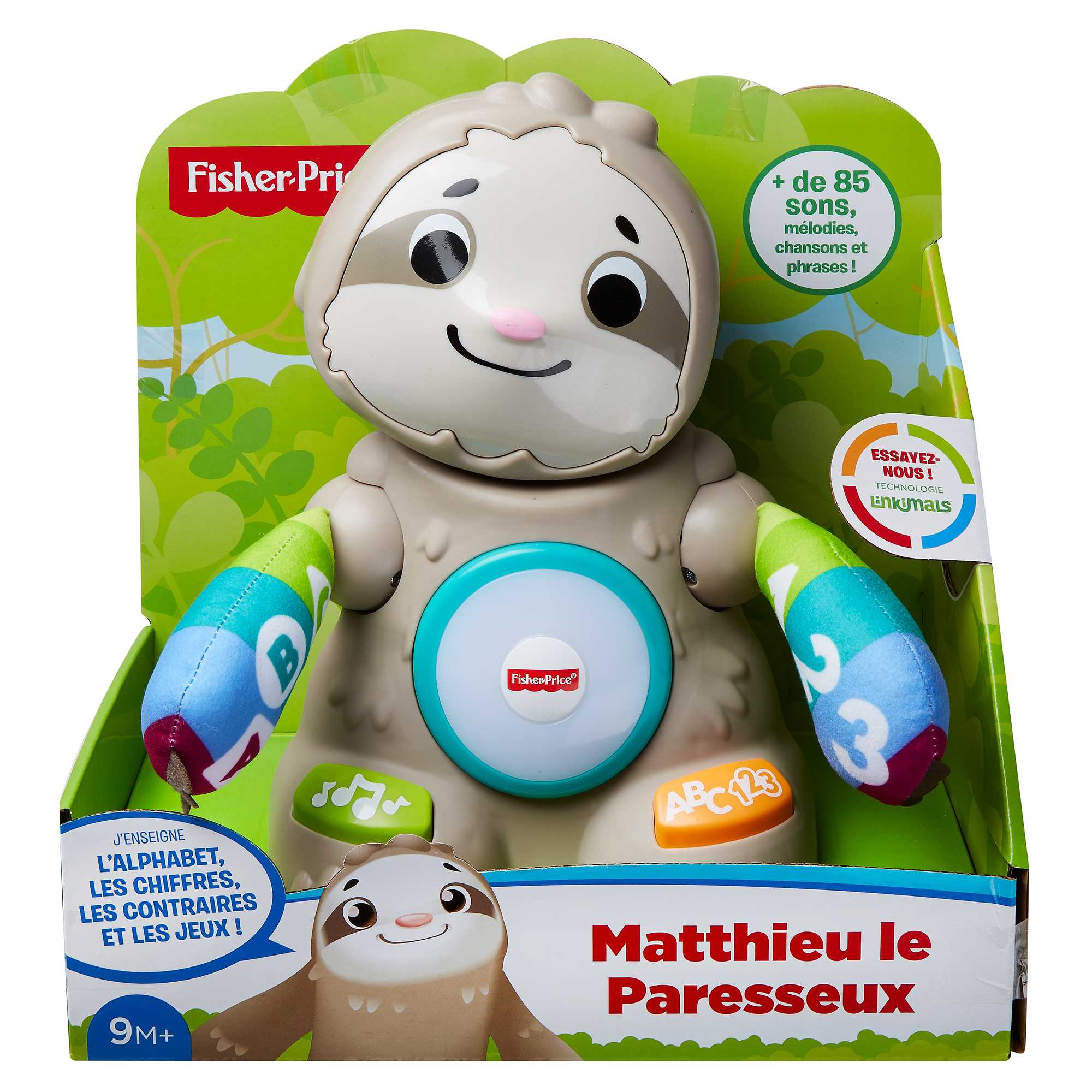 Fisher-Price® Linkimals™ Paresseux Super Mouvements - Version Française