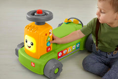 Fisher-Price Rires et Éveil Tracteur de La Ferme Au Marché 4-en-1