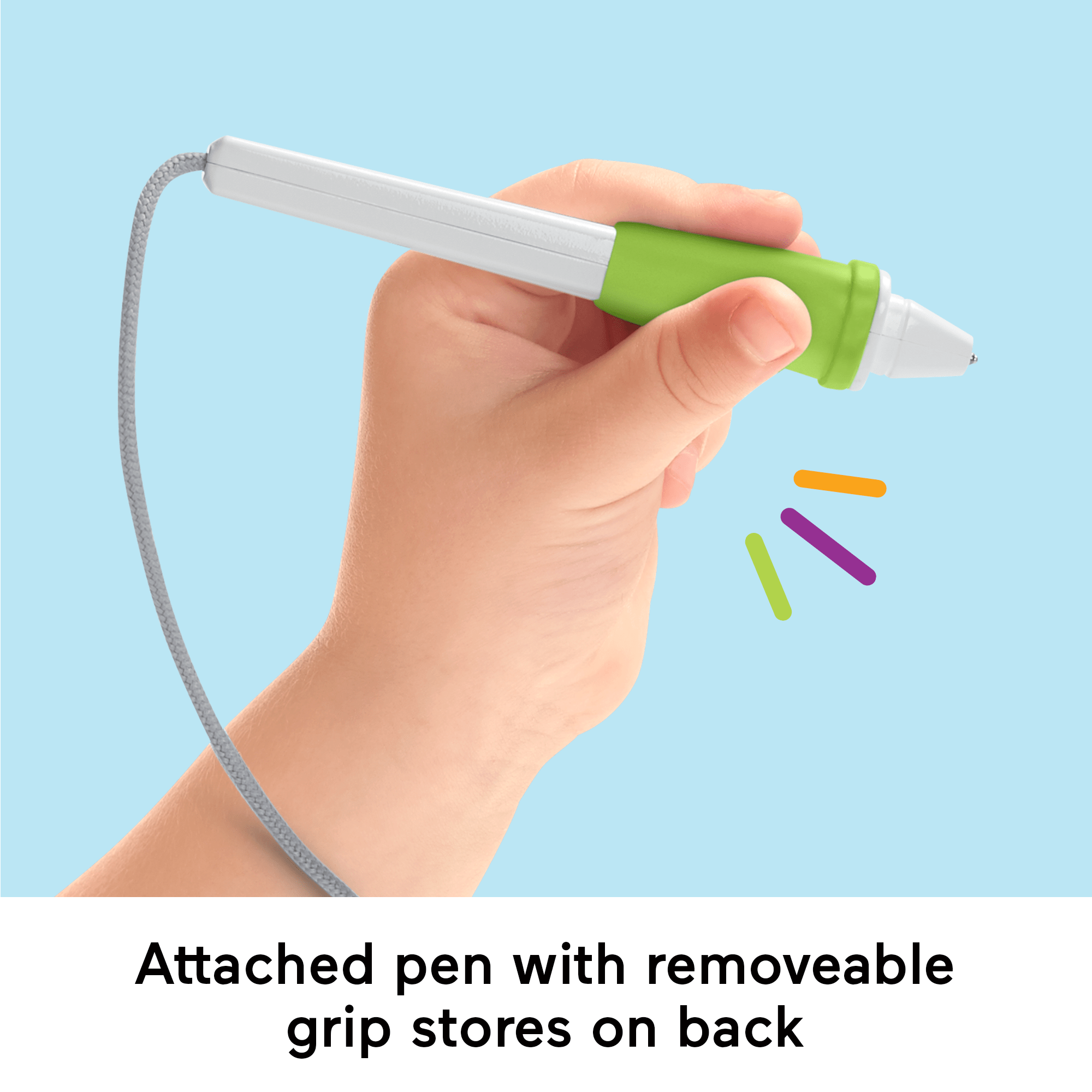Fisher-Price think & Learn Alpha Slidewriter Preschool Toy Magnetic Drawing Tablet