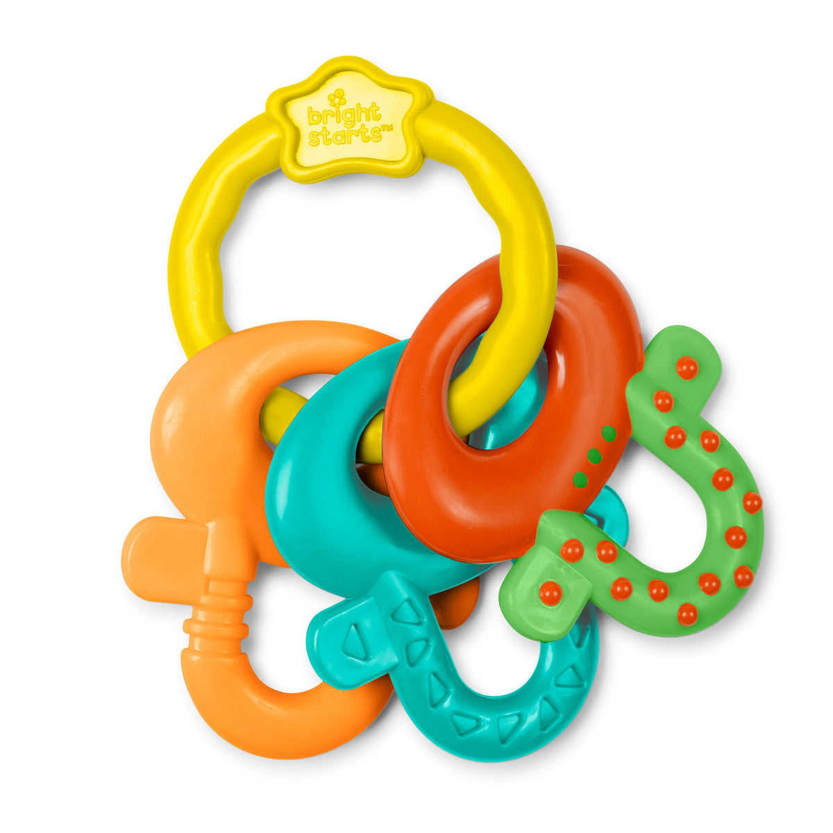 Bright Starts License to Drool Baby Teether Keys Toy