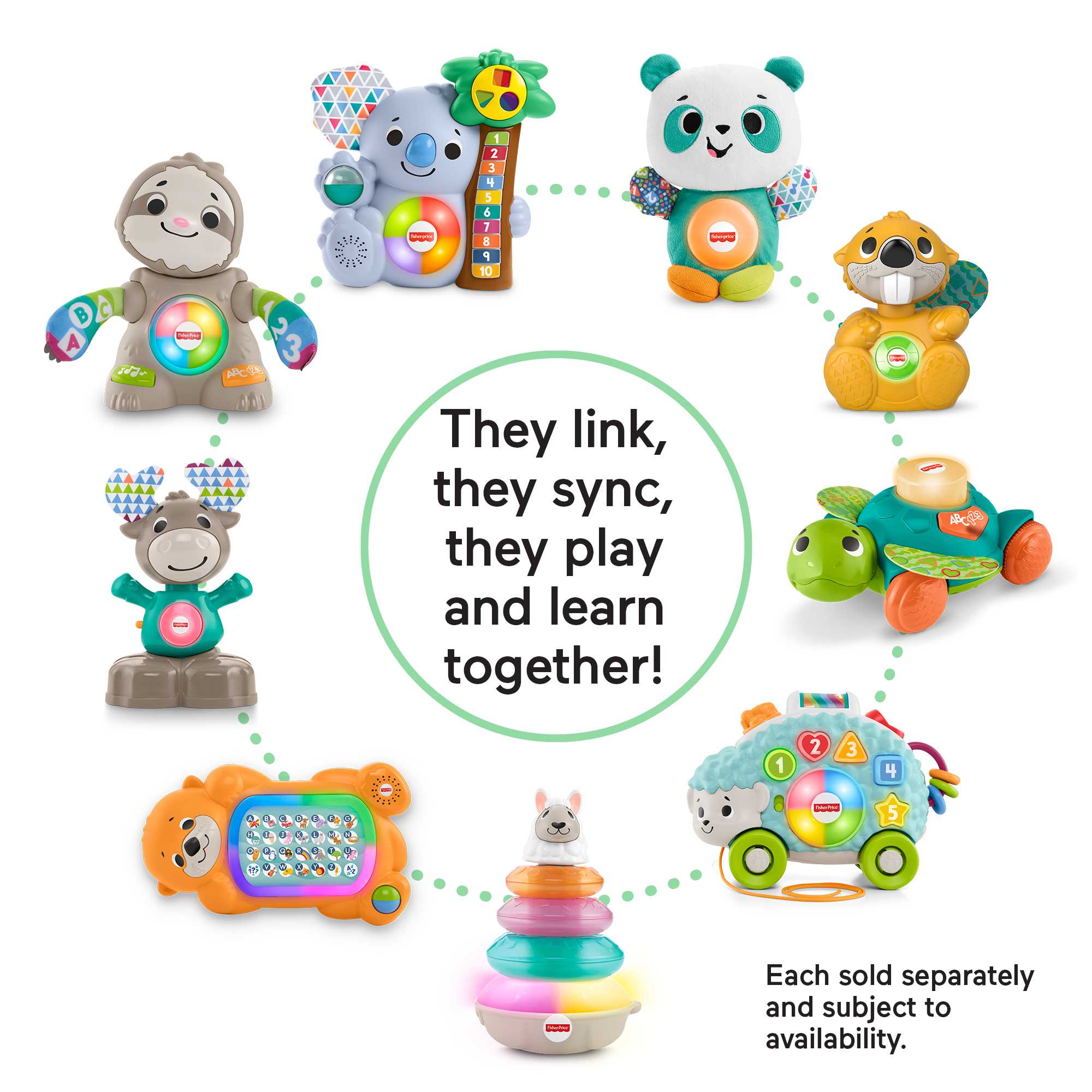 Fisher-Price Linkimals Sit-To-Crawl Sea Turtle