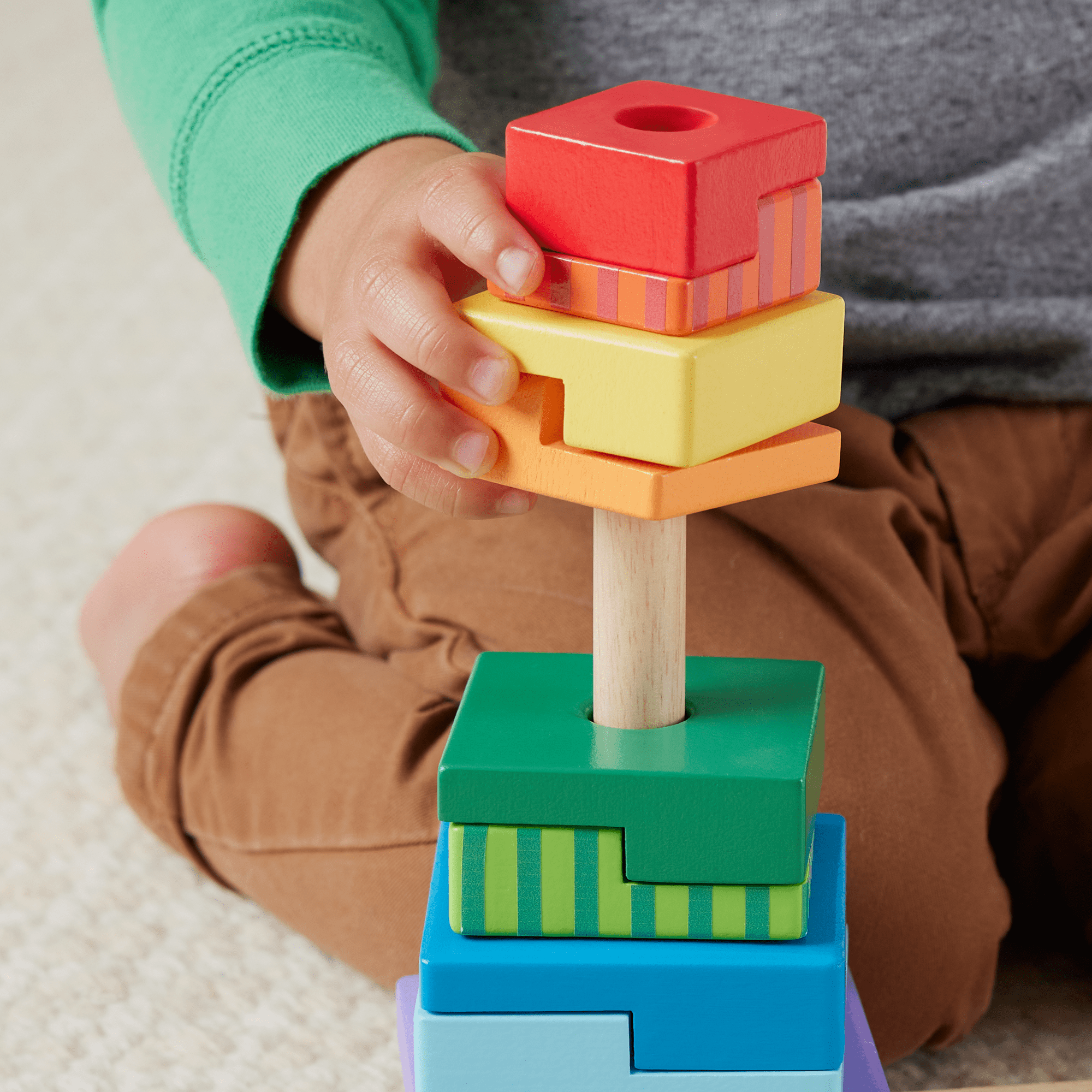 Fisher-Price Juguete para Bebés Torres de Actividades de Madera