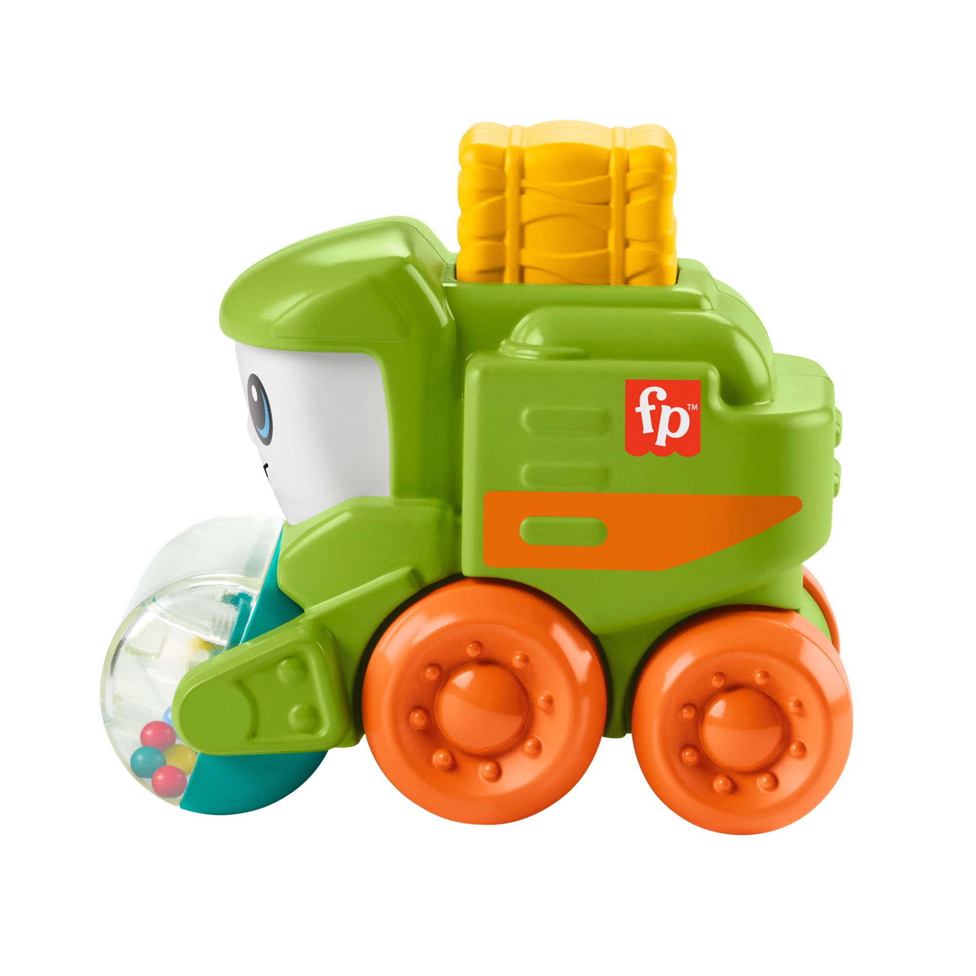 Fisher-Price Moissonneuse, Jouet à Pousser Pour Bébés, Motricité Fine