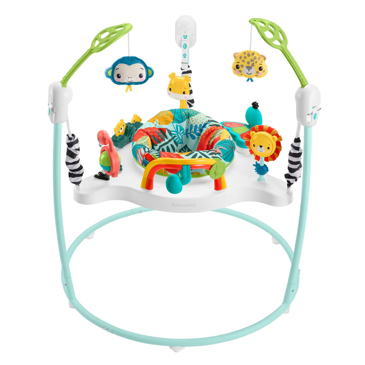 Fisher-Price Baby Cadeirinha para Bebês Pula-Pula Floresta