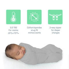 Swaddle Pod, Size Newborn, 0-2 months, 1pk (Sweet Blossoms)
