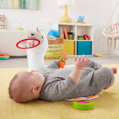 Fisher-Price Grow-With-Me Tummy Time Llama