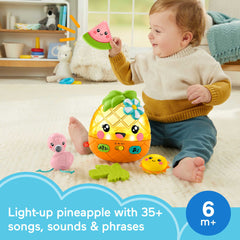 Fisher-Price Paradise Pals Magical Lights & Tunes Pineapple Baby Toy