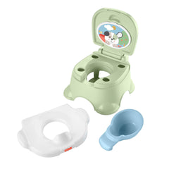 Fisher-Price 3-In-1 Toddler Potty Training Toilet And Step Stool, Puppy Perfection