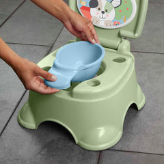 Fisher-Price 3-In-1 Toddler Potty Training Toilet And Step Stool, Puppy Perfection