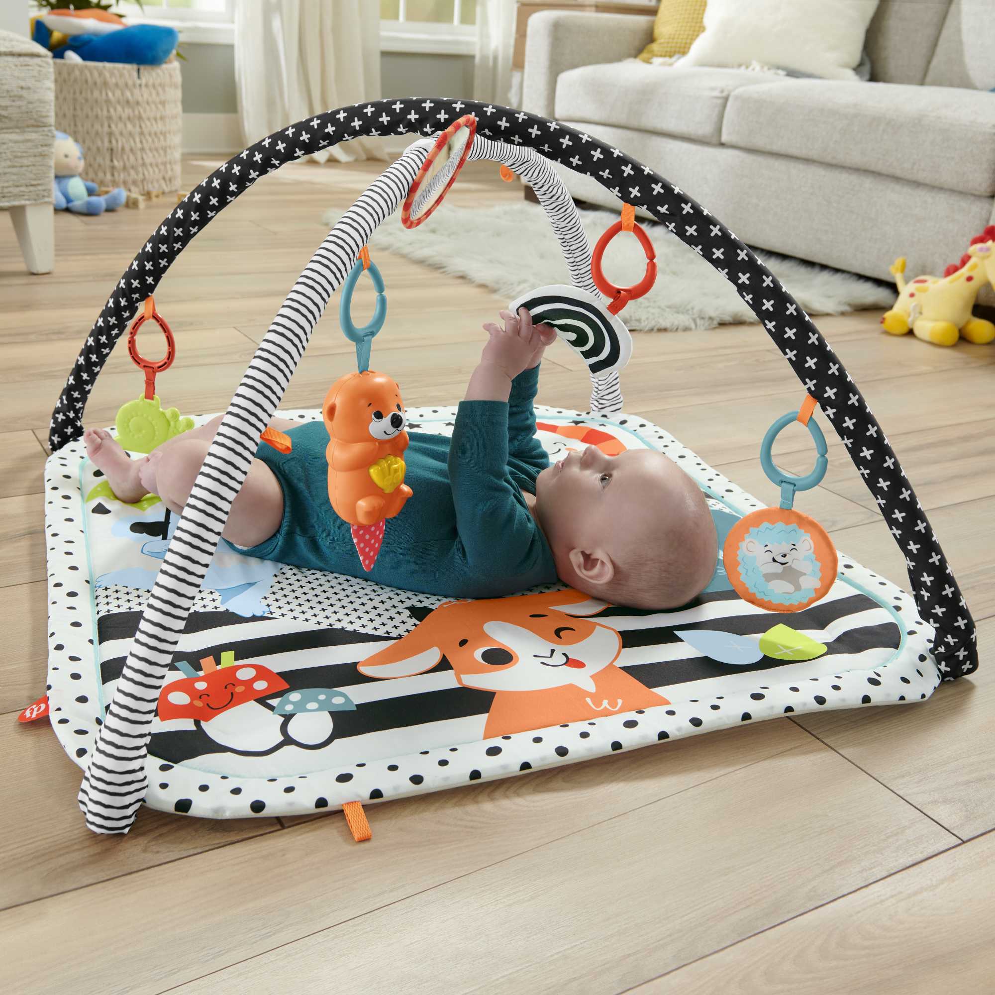 Fisher-Price Baby Ginásio para Bebês De Atividades Musical 3 Em 1